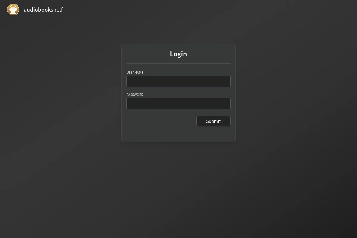 Preview of Audiobookshelf
