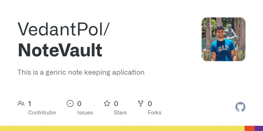 Preview of NoteVault
